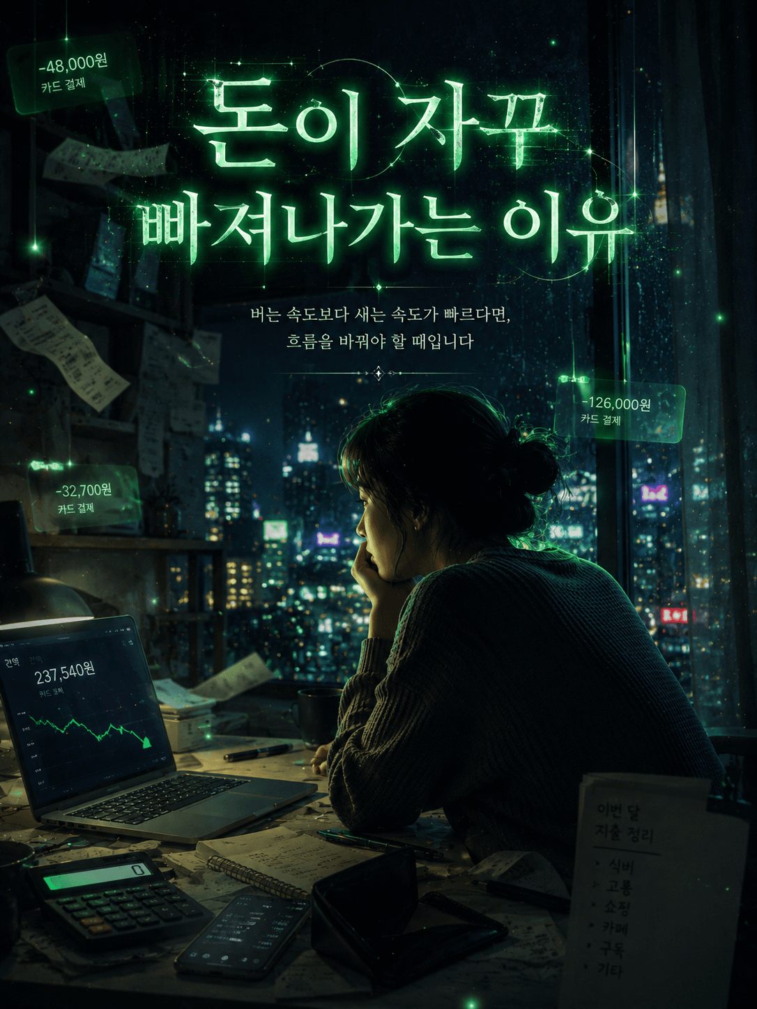 돈이 자꾸 빠져나가는 이유